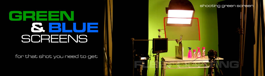 The Fleet Lighting Equipment - Green and Blue Screens